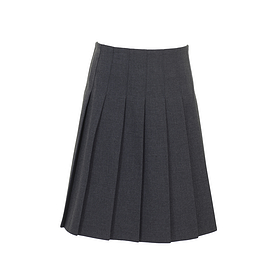 Trutex Pleated Skirt Grey